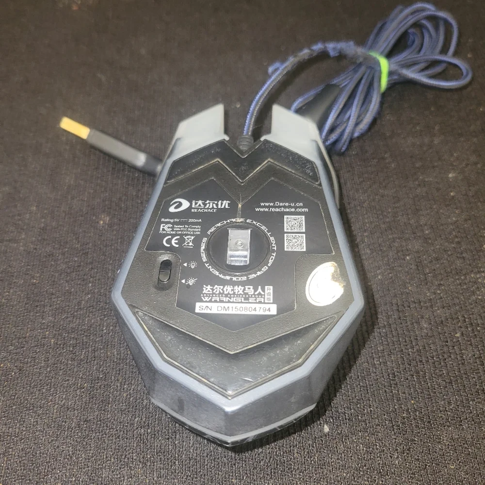 REACHACE Wired Gaming Mouse - Works Great